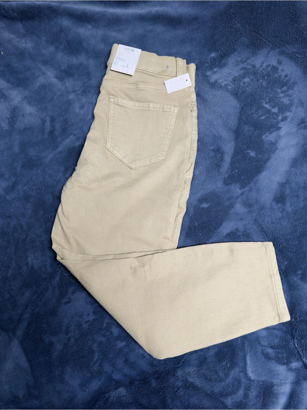 Time and Tru Women's Ankle Jeans - Beige